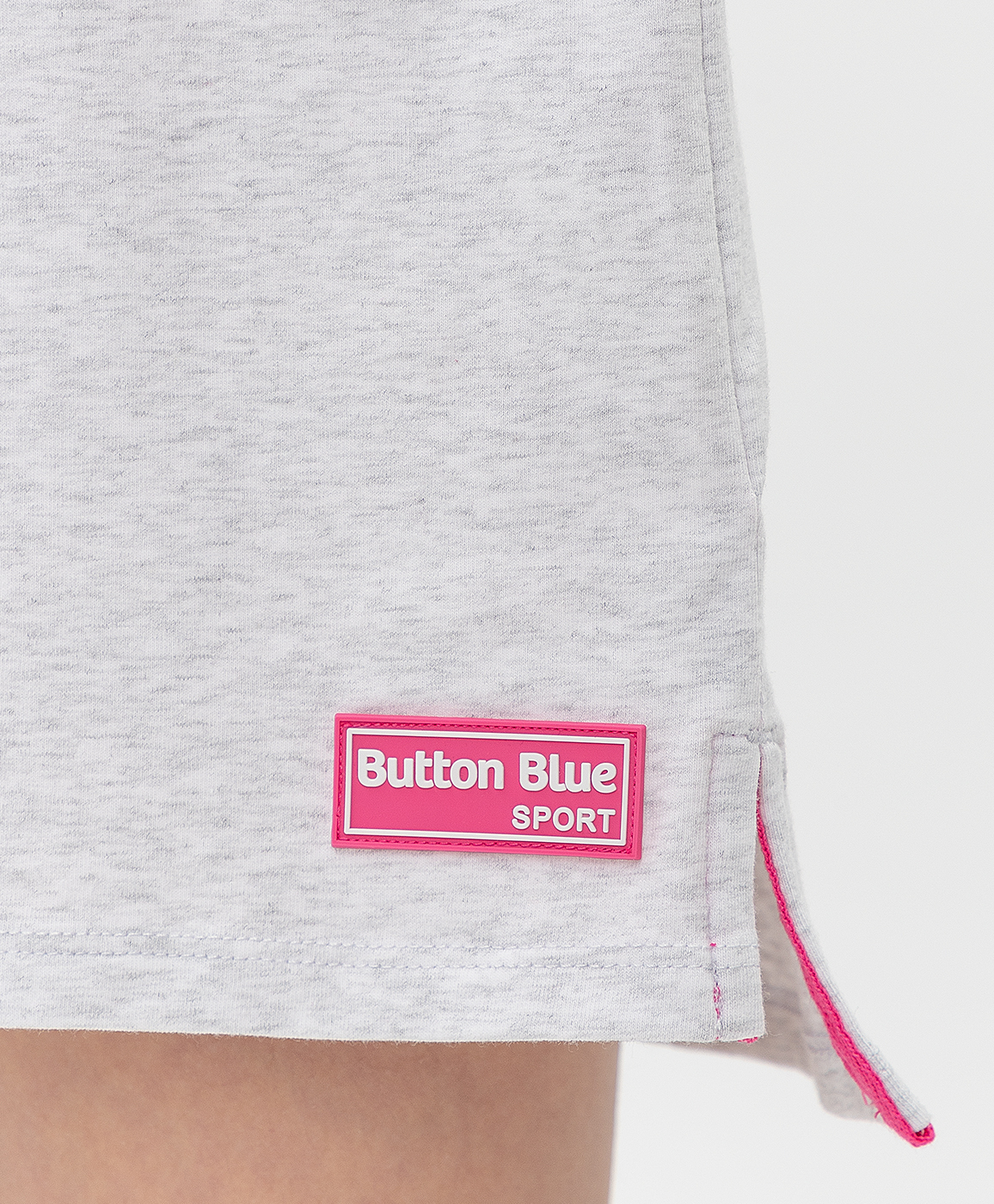 

Серое платье Button Blue, Серый, 121BBGJC50031900