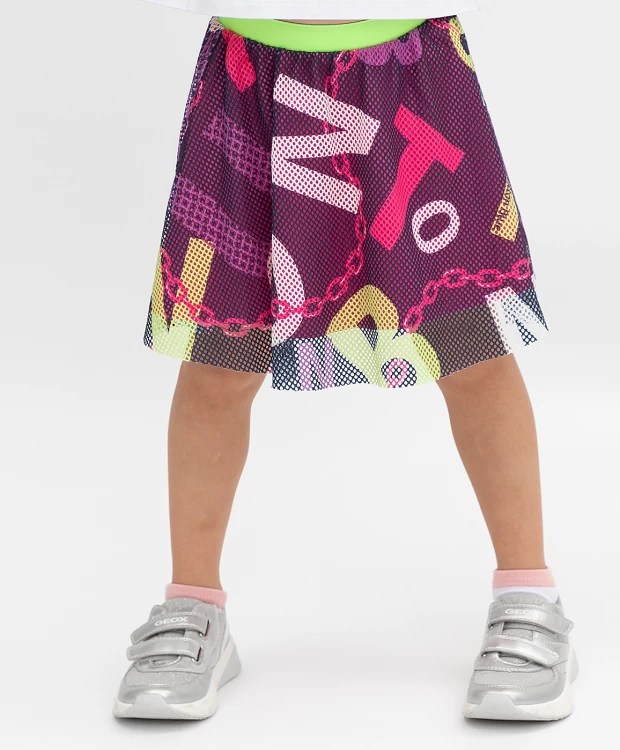 фото Синяя юбка button blue (98)