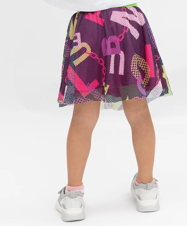 фото Синяя юбка button blue (98)