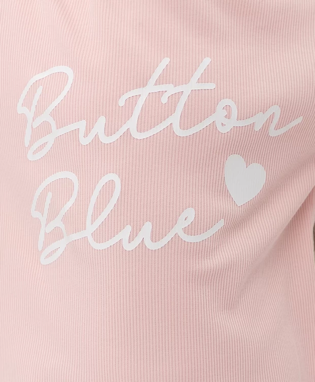 Розовая ночная сорочка Button Blue