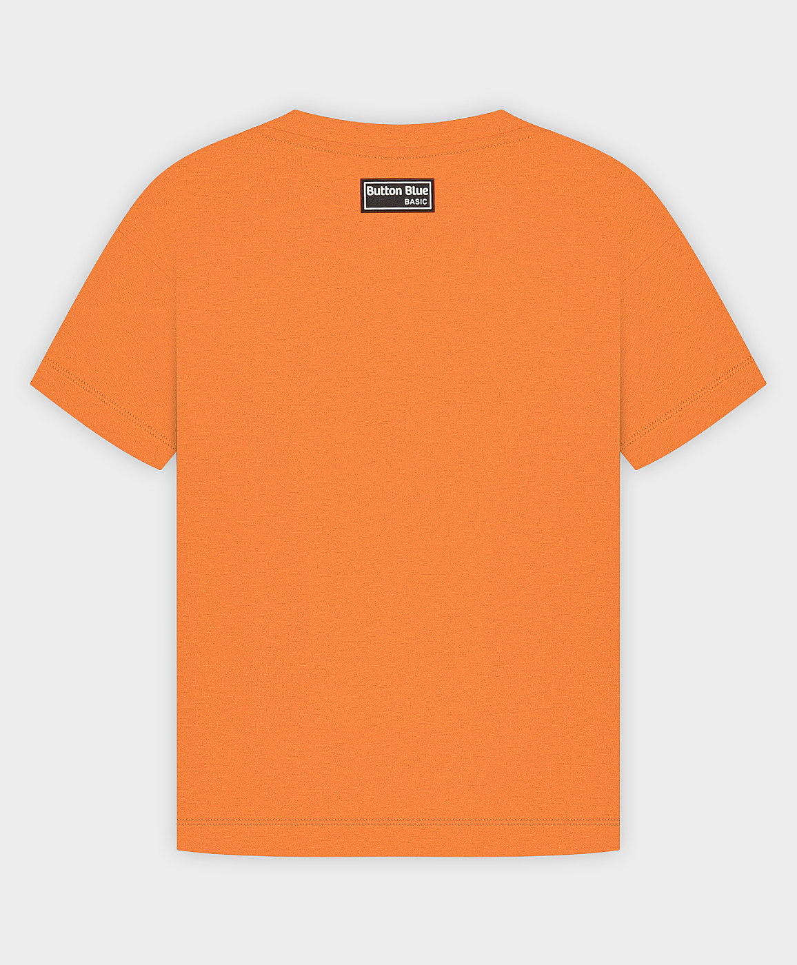 фото Футболка оранжевая button blue