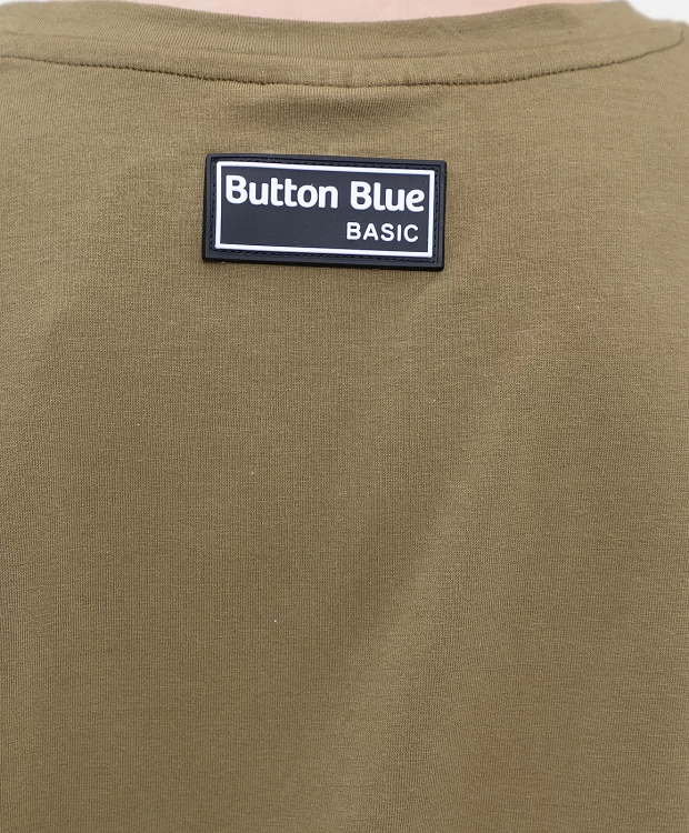 фото Лонгслив хаки button blue (158)