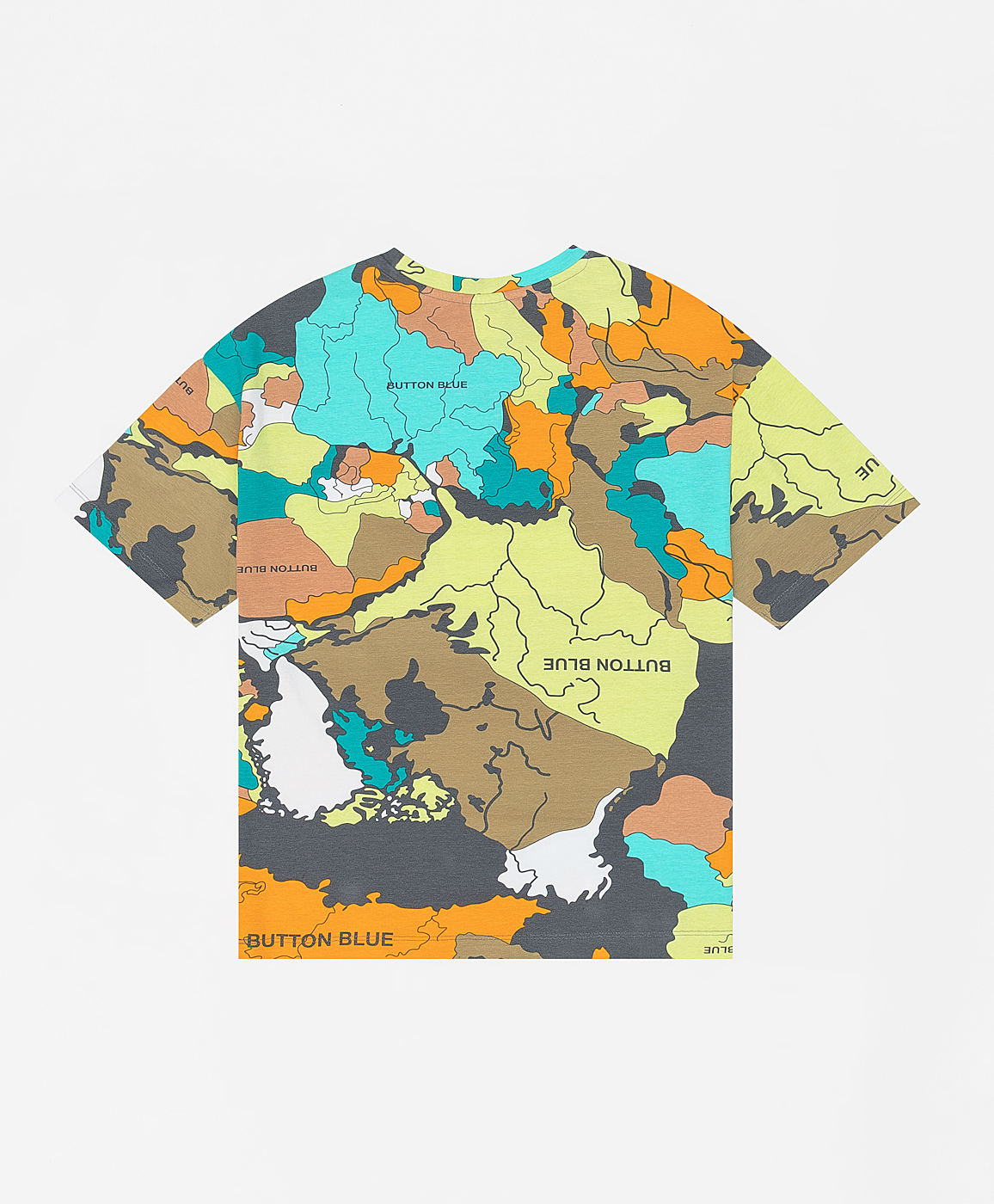 фото Футболка с принтом button blue