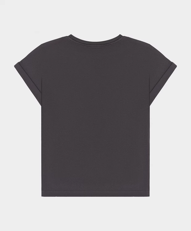 фото Футболка серая button blue (134)