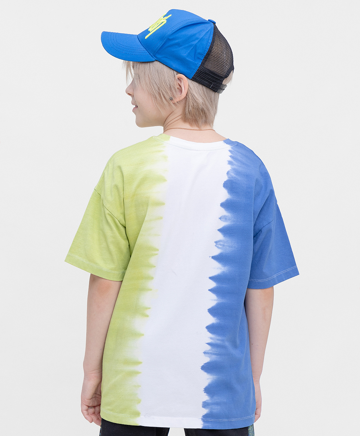 фото Футболка с принтом button blue