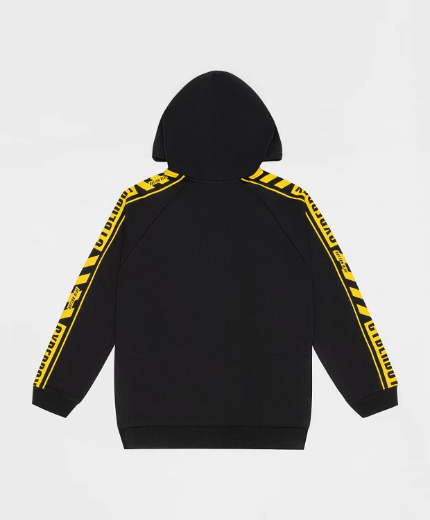 фото Толстовка черная button blue (140)