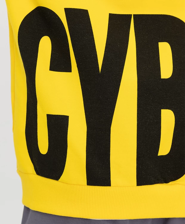 фото Толстовка желтая button blue (146)