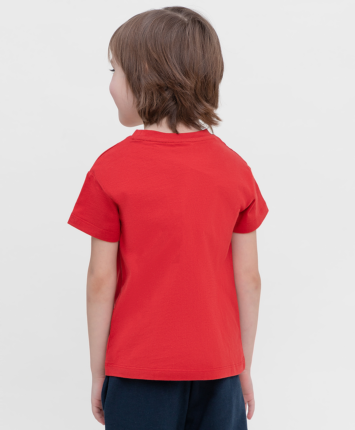 фото Футболка красная button blue