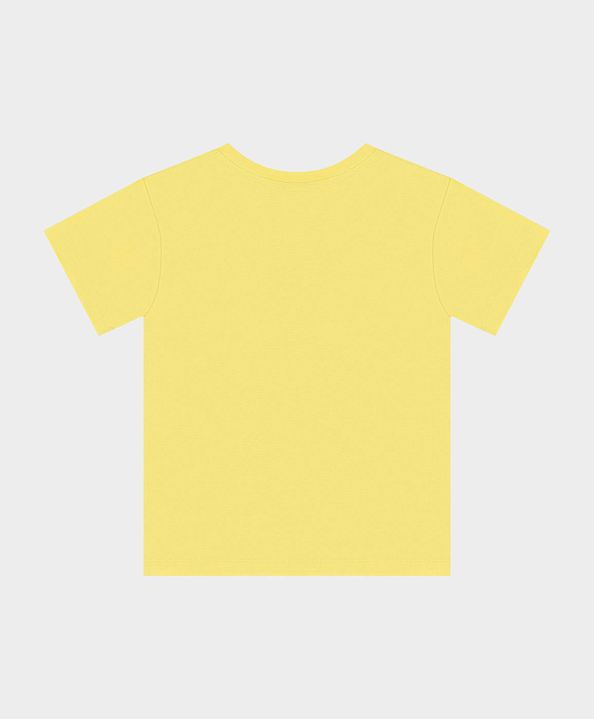 фото Футболка желтая button blue