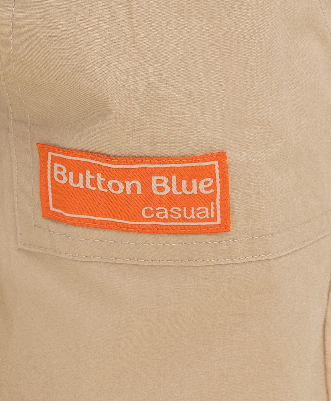фото Брюки бежевые button blue