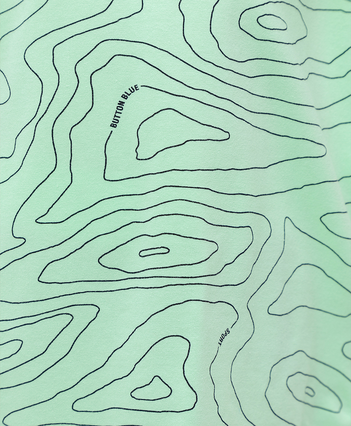 фото Футболка мятная button blue