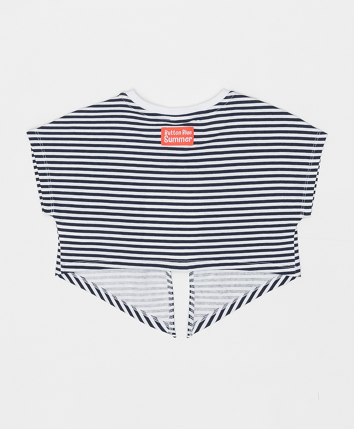 фото Футболка в полоску button blue