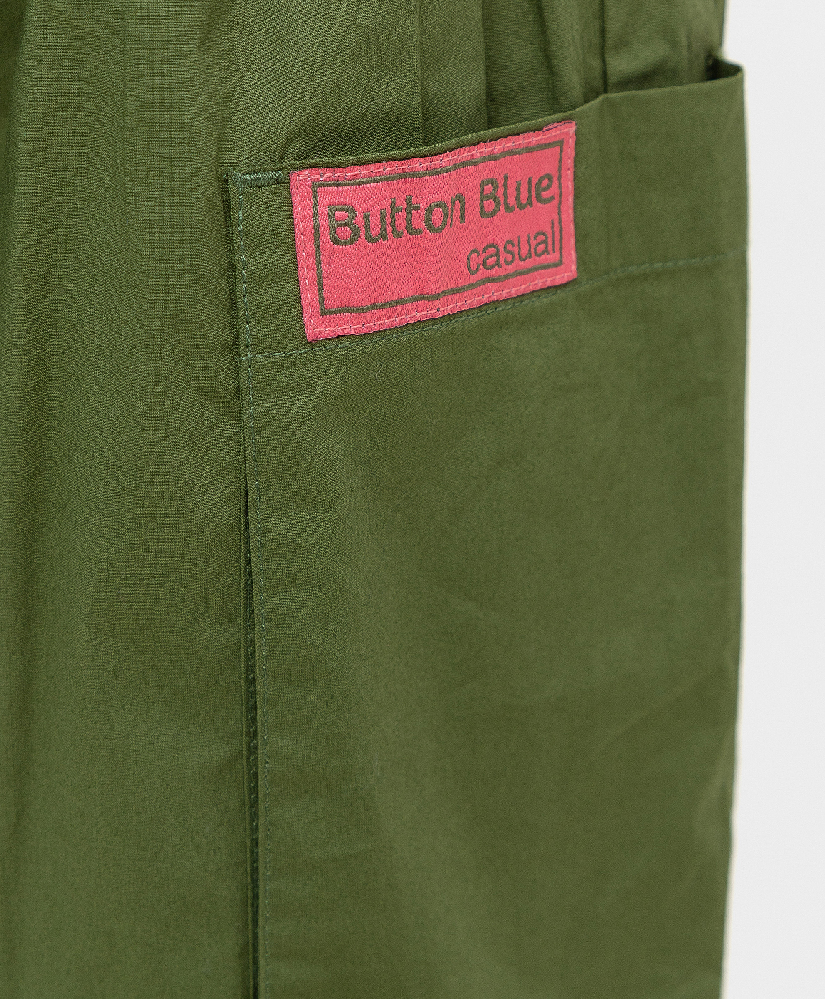 фото Брюки хаки button blue