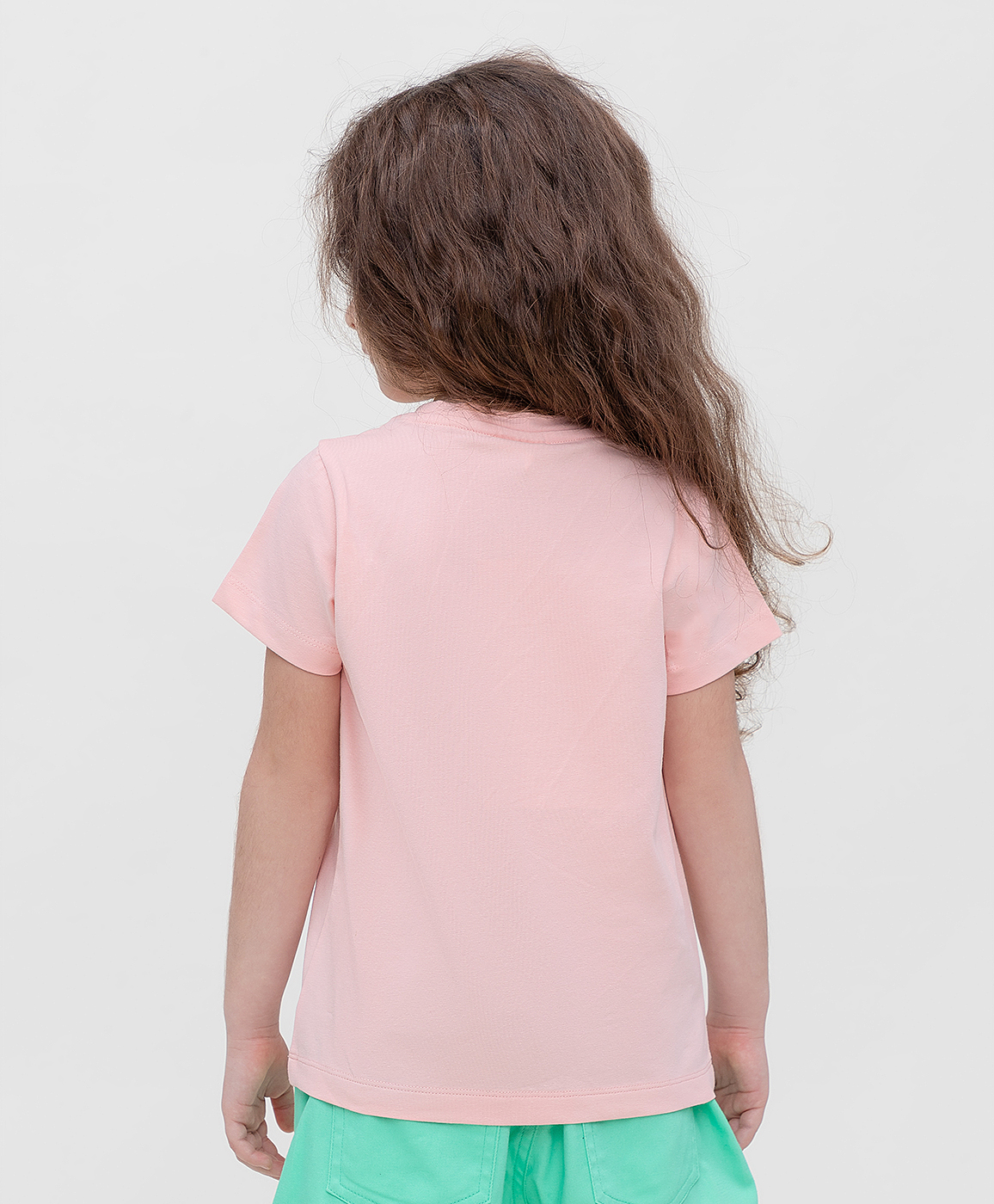 фото Футболка розовая button blue