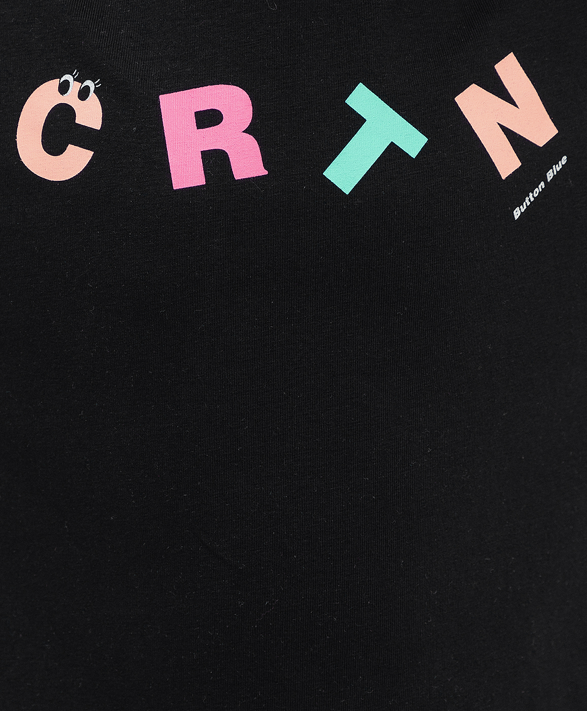 фото Футболка черная button blue