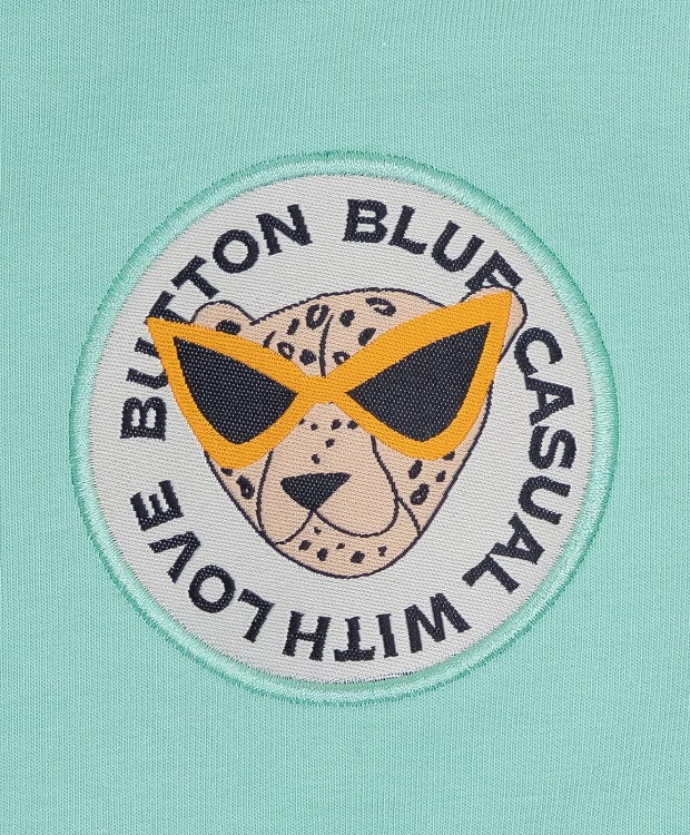 Толстовка мятная Button Blue
