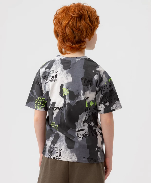 фото Футболка с карманом button blue (158)