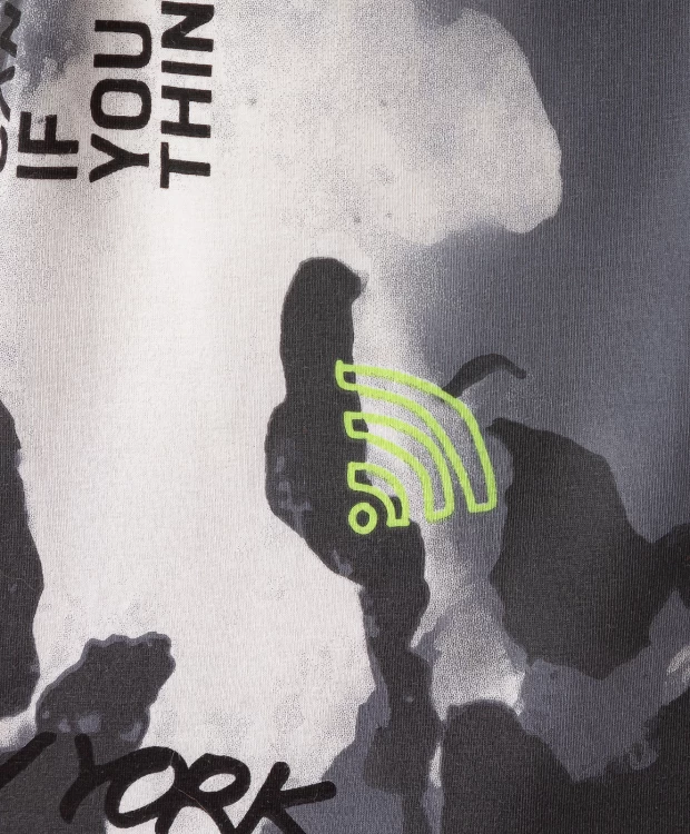 фото Футболка с карманом button blue (158)