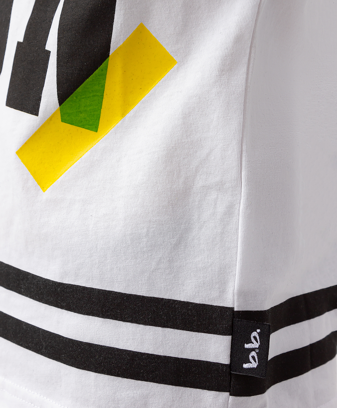 фото Футболка белая с принтом button blue