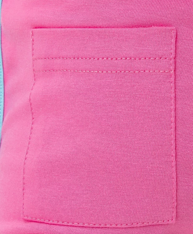 фото Шорты розовые с накладными карманами button blue (158)