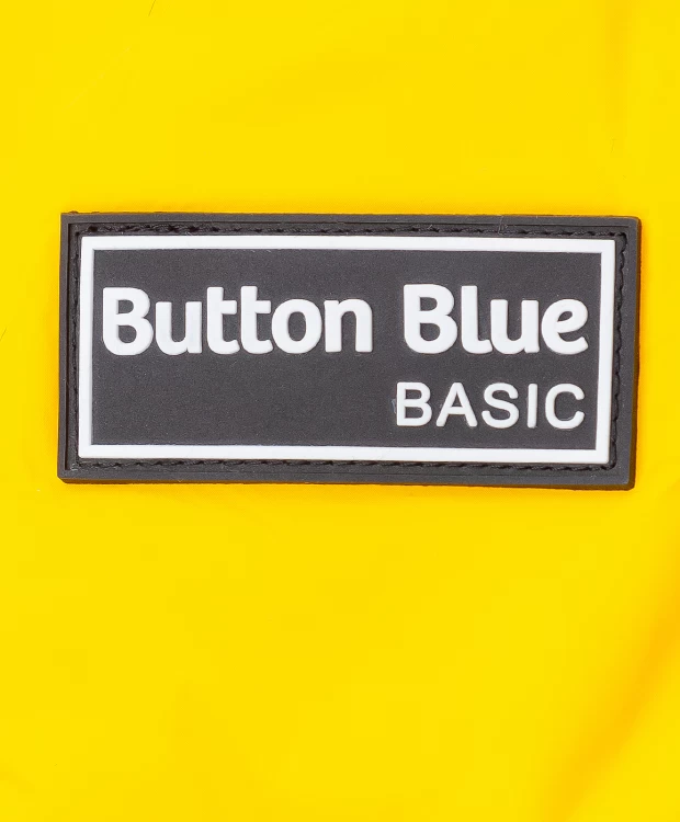фото Куртка утепленная с капюшоном желтая button blue (122)