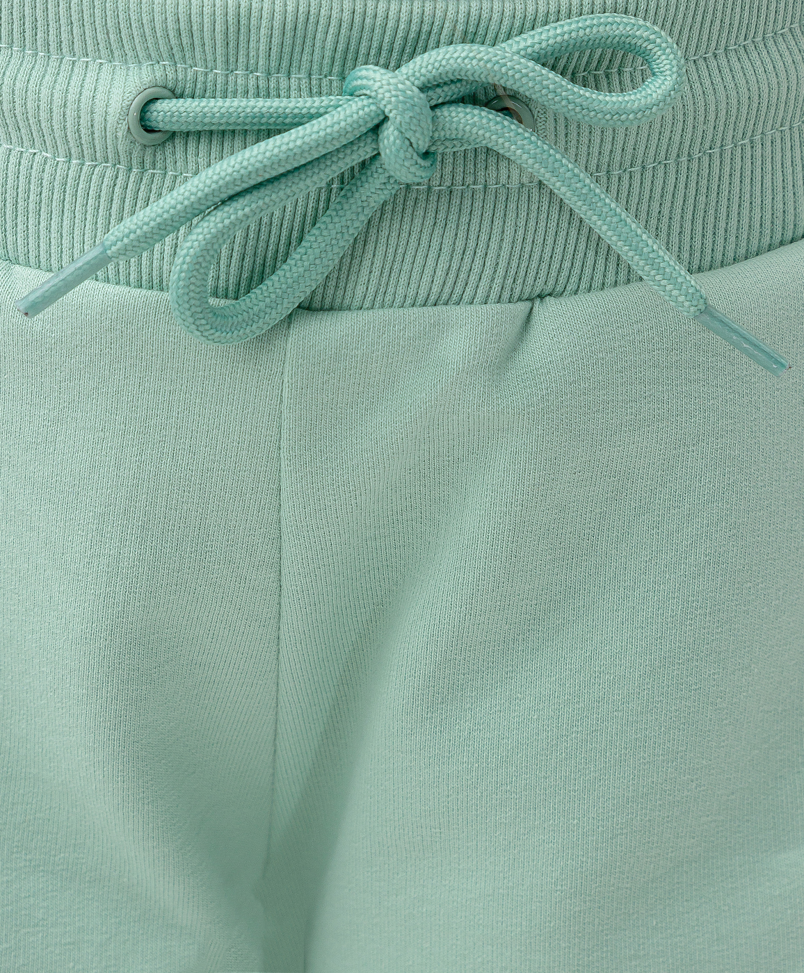 фото Шорты трикотажные светло-зеленые button blue