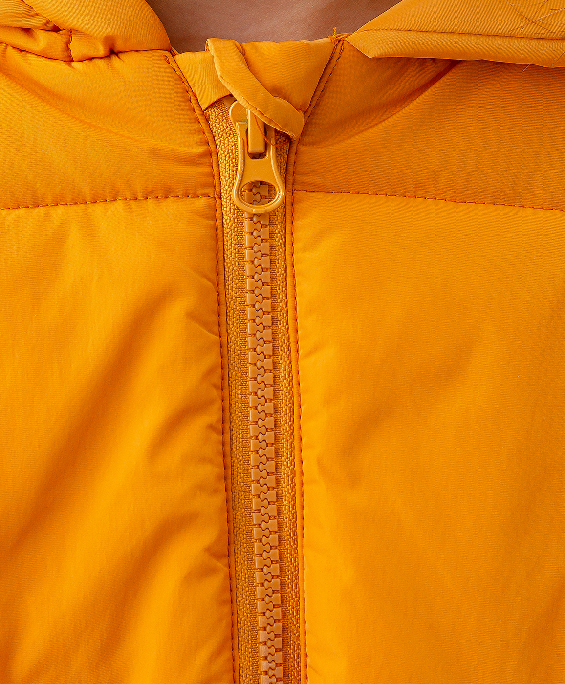 Куртка демисезонная оверсайз желтая Button Blue 123BBGJC41032700, размер 158, цвет желтый - фото 5