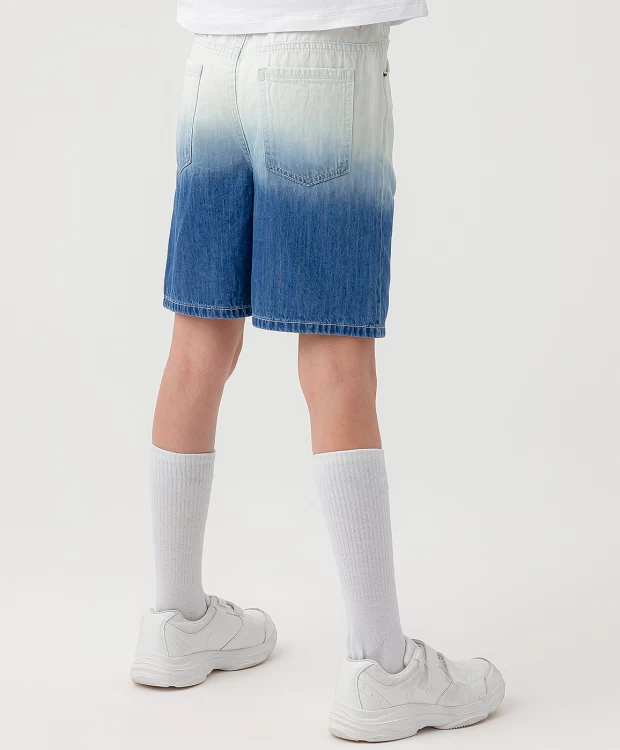 Плавательные шорты для мальчика с карманами (эффект омбре) NEXT (Англия)