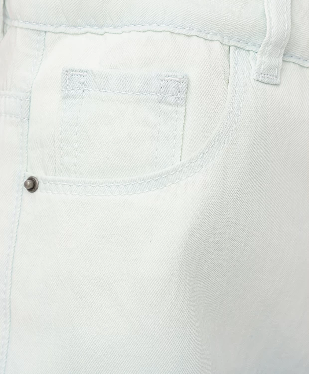 фото Шорты джинсовые с эффектом омбре разноцветные button blue (158)