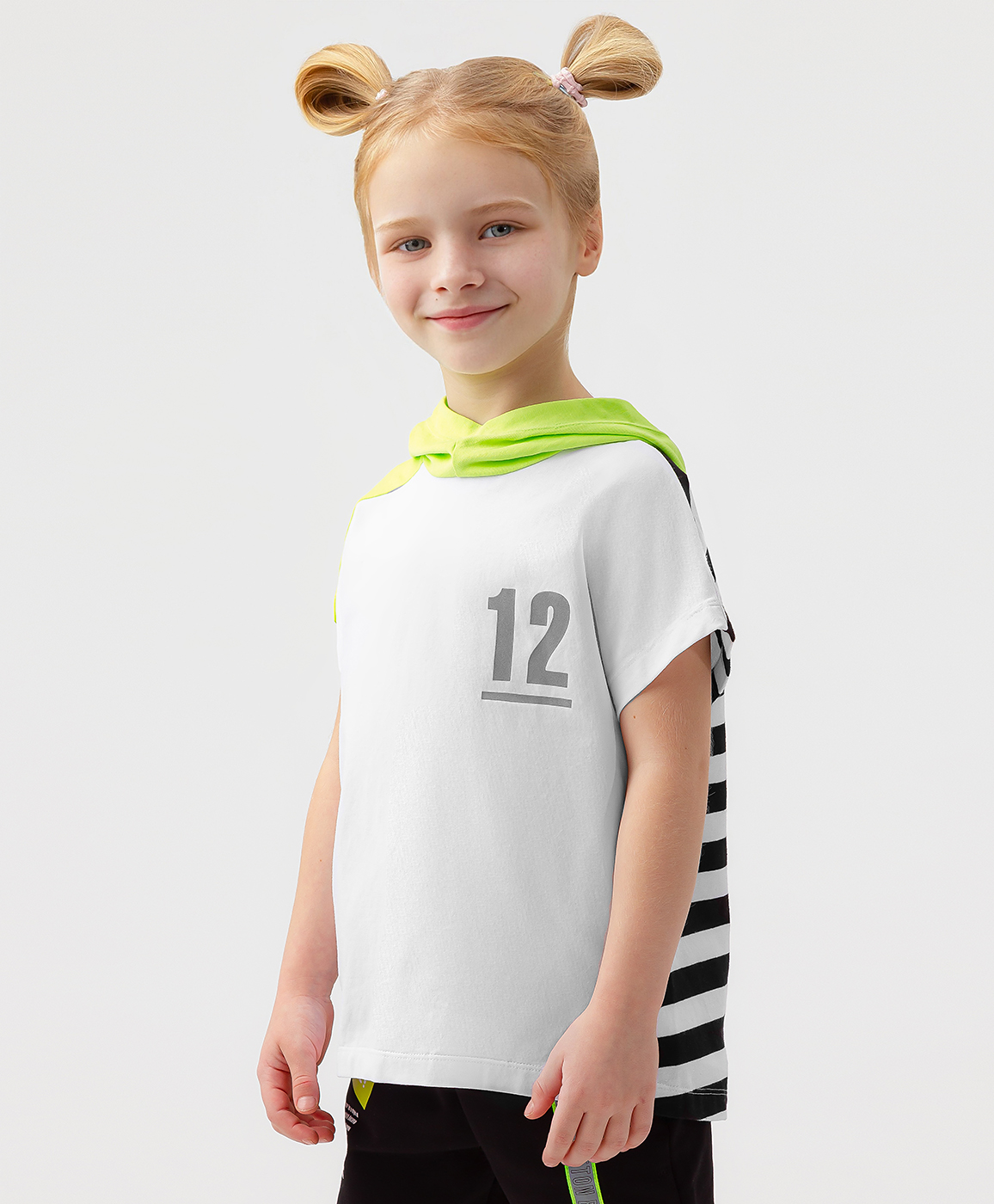 фото Футболка с коротким рукавом разноцветная button blue