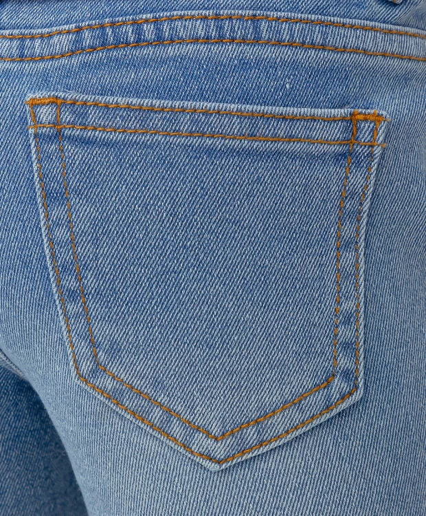 Джеггинсы голубые Button Blue
