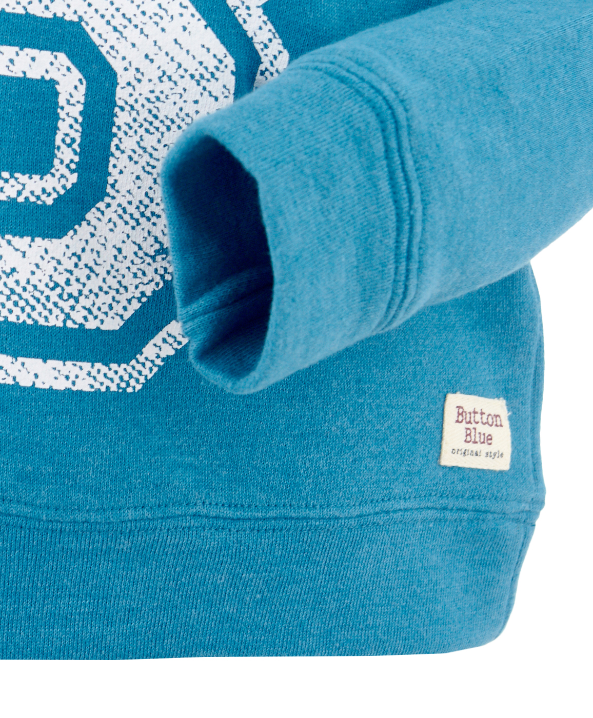 фото Толстовка нераспашная button blue