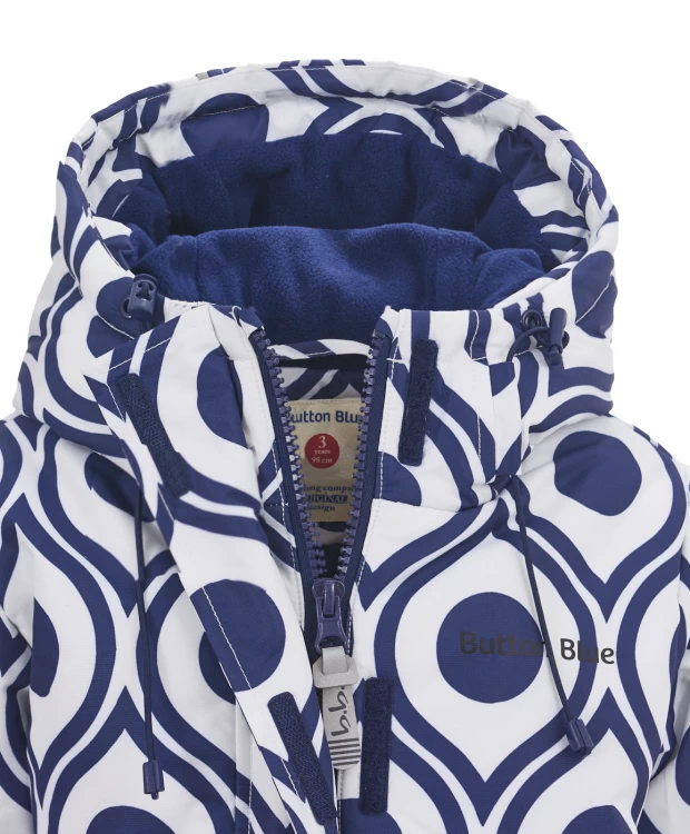 фото Куртка зимняя button blue (128)