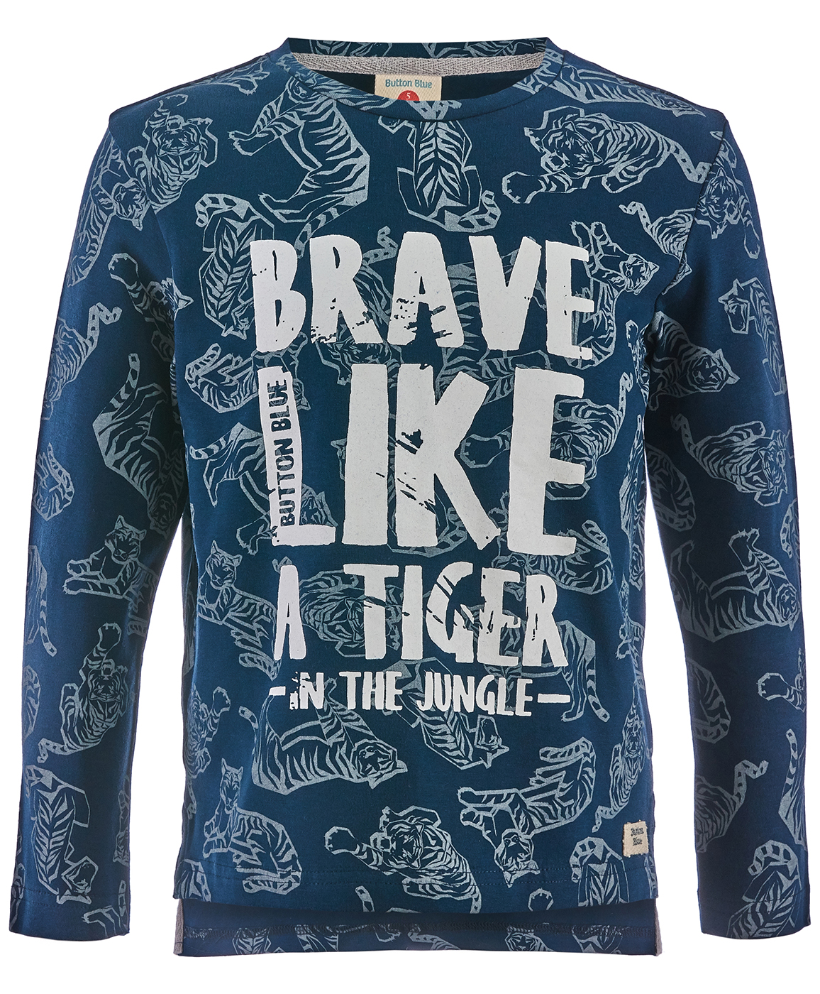 фото Футболка button blue