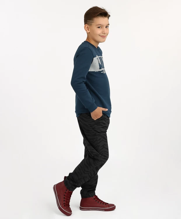 фото Толстовка button blue (104)