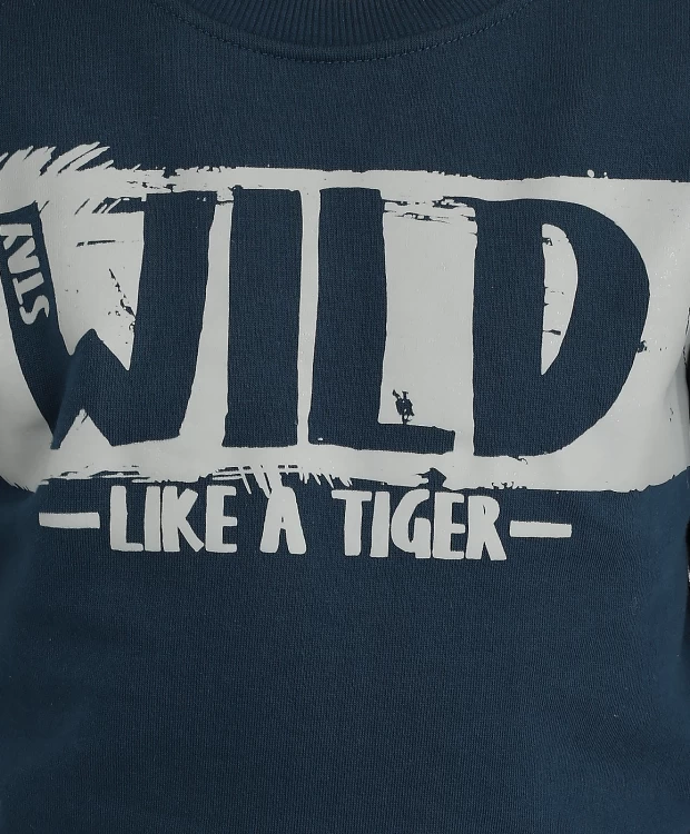 фото Толстовка button blue (104)