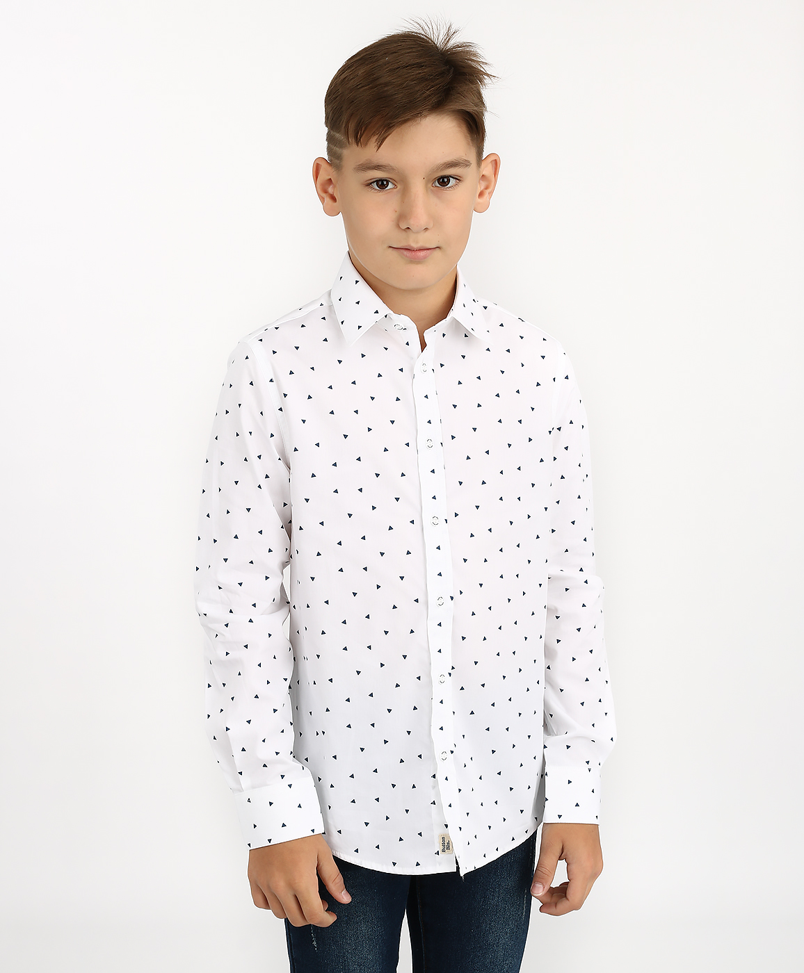 фото Рубашка button blue