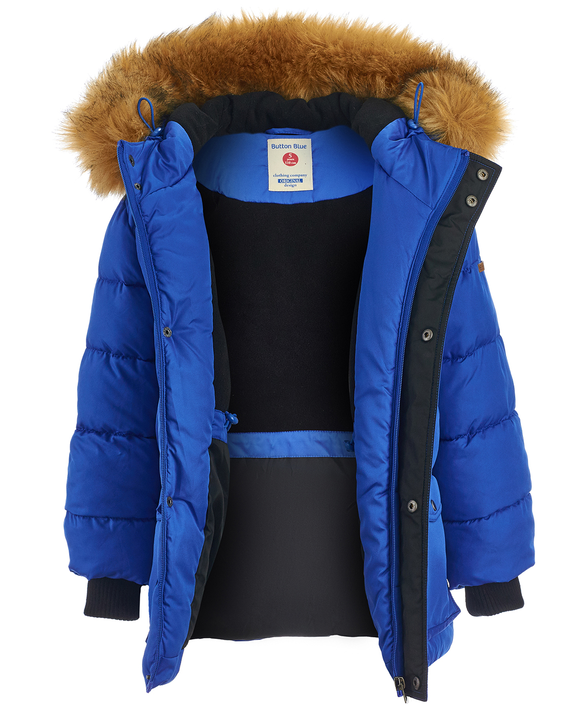 фото Пальто button blue
