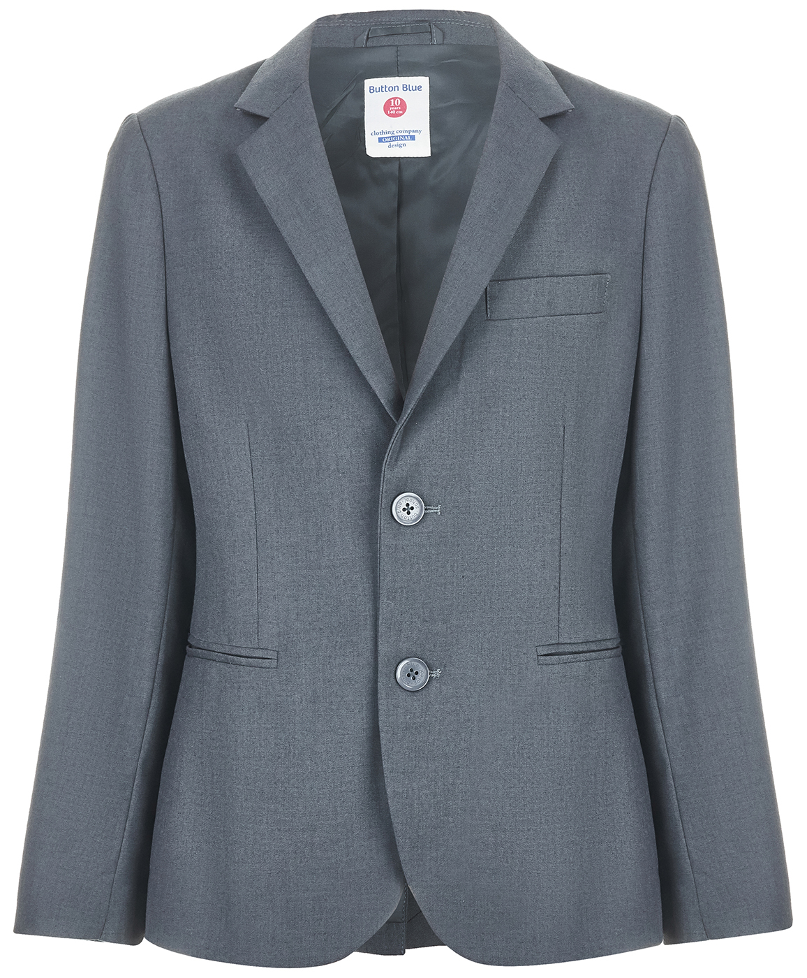 Пиджак Button Blue 218BBBS48010100, размер 158, цвет серый - фото 1