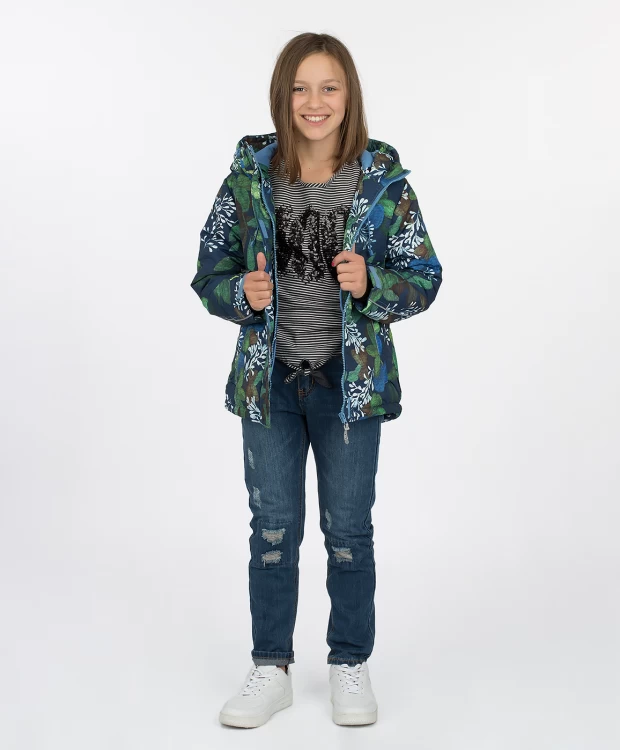 фото Куртка button blue (104)