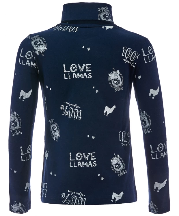 фото Водолазка button blue (104)