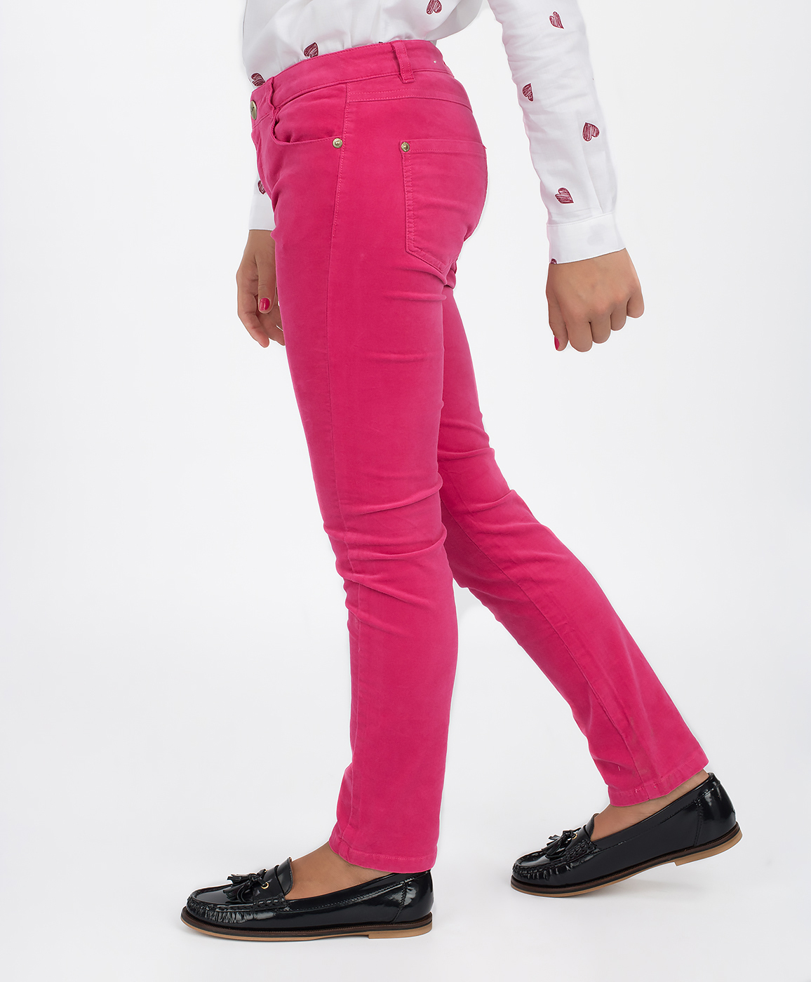 фото Брюки button blue