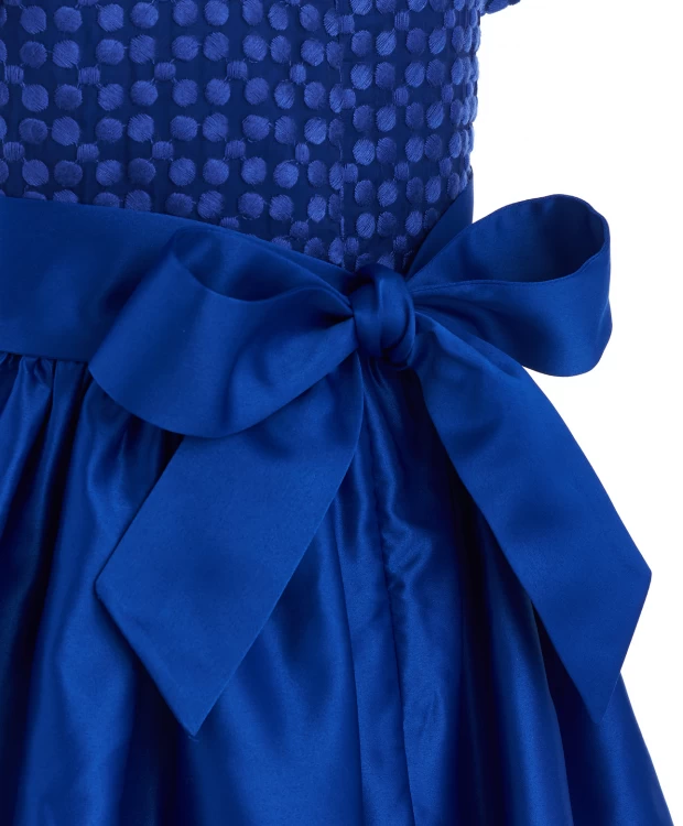 фото Платье button blue (146)