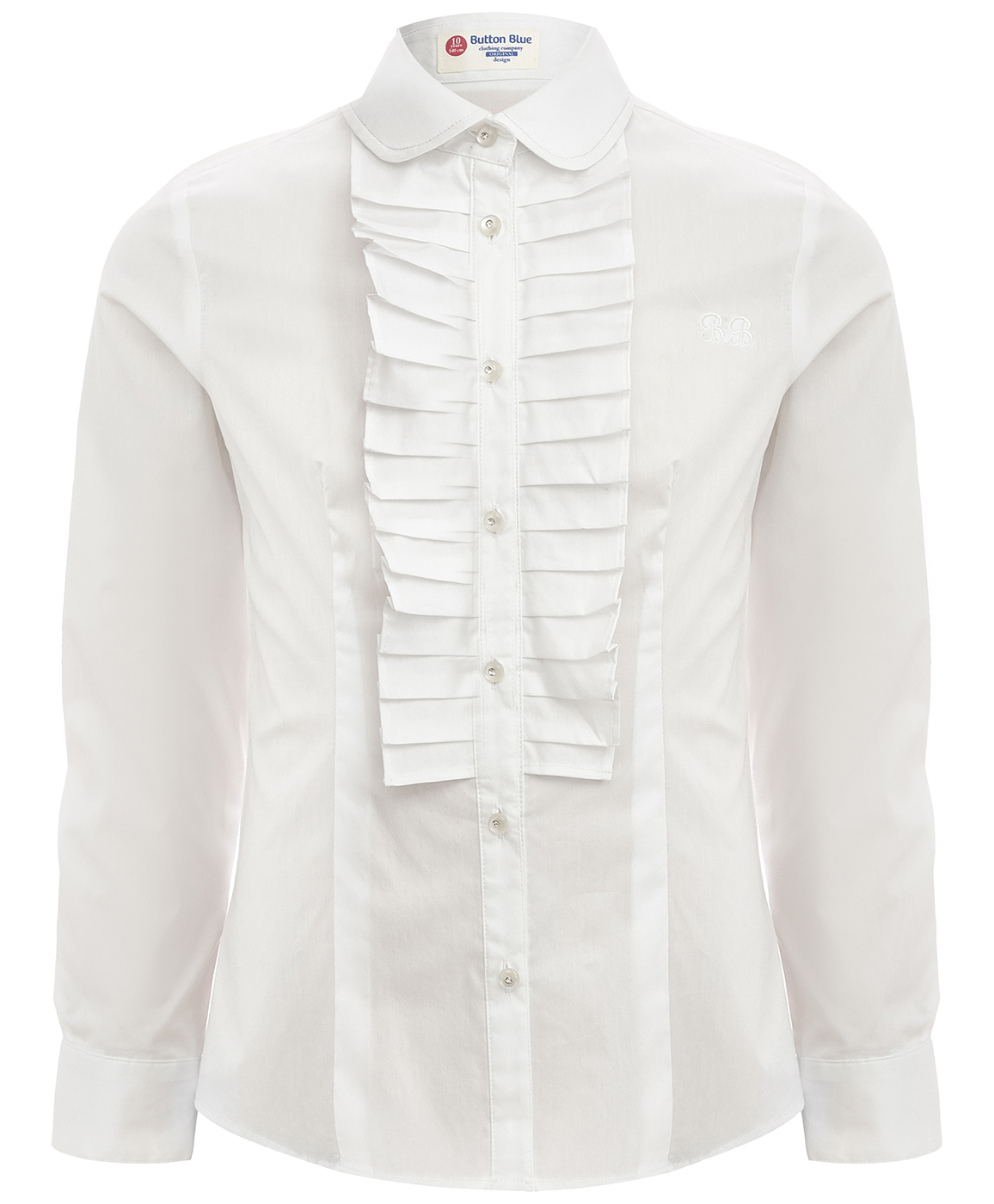 

Блузка Button Blue, Белый, 218BBGS22030200