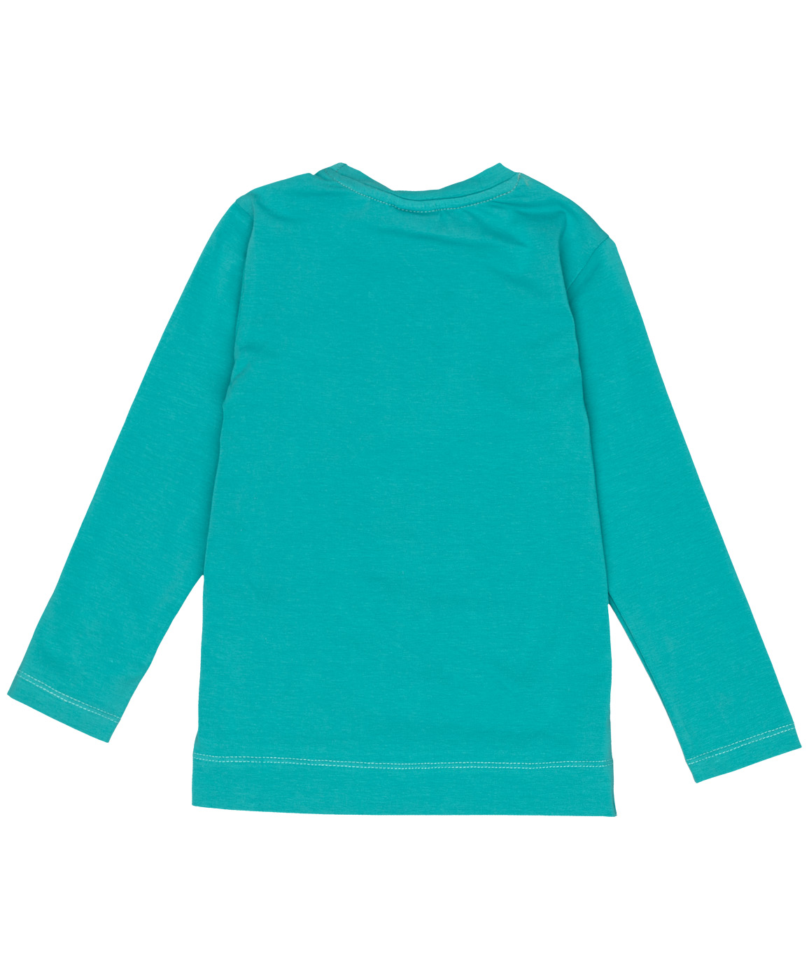 Зеленая футболка с длинным рукавом Button Blue 219BBBC12014800, размер 110, цвет зеленый - фото 2
