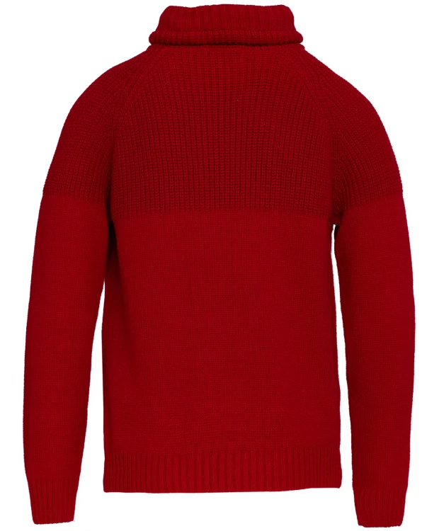 фото Красный свитер button blue (110)