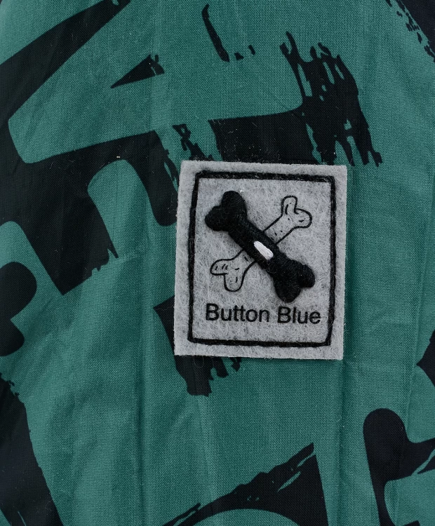 фото Двусторонняя демисезонная куртка button blue (140)