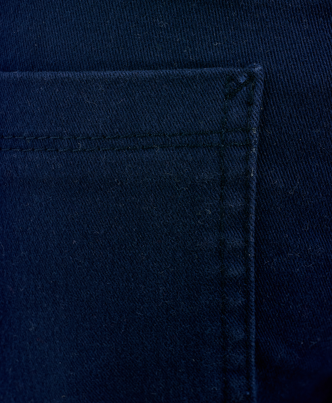 фото Синие твиловые брюки button blue