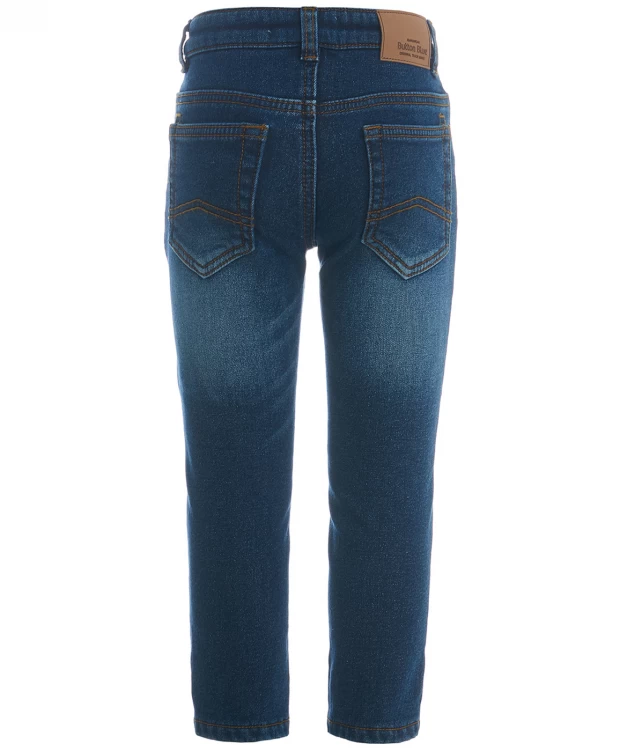 Синие утепленные джинсы Button Blue (122), размер 122, цвет синий Синие утепленные джинсы Button Blue (122) - фото 3