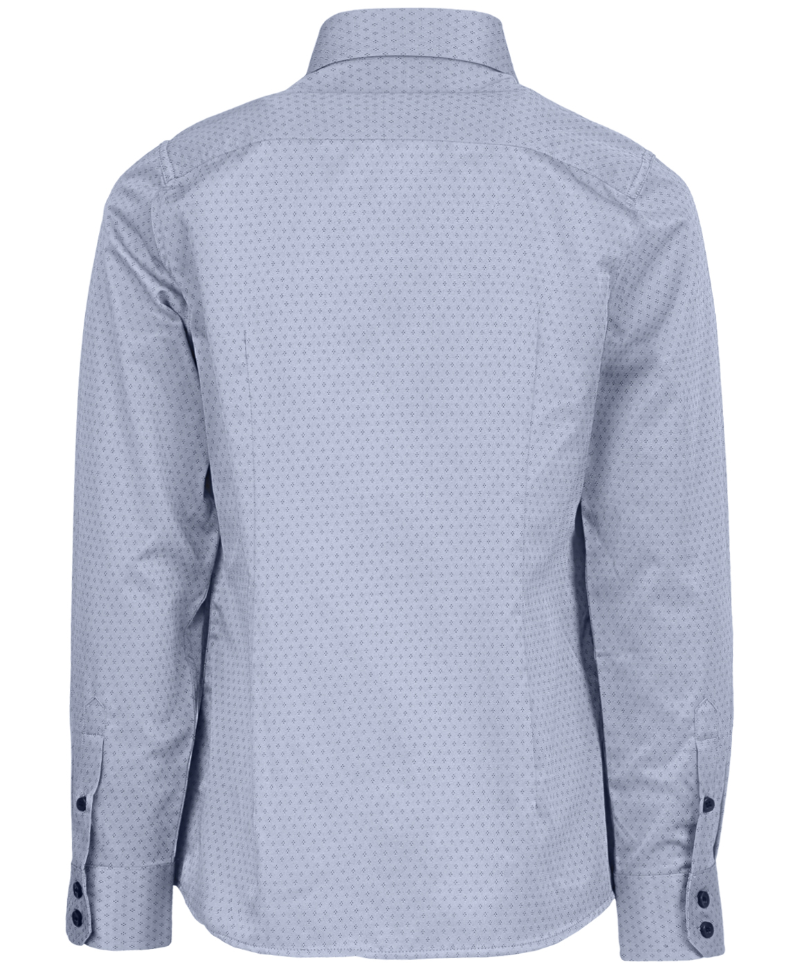 фото Серая рубашка с орнаментом button blue